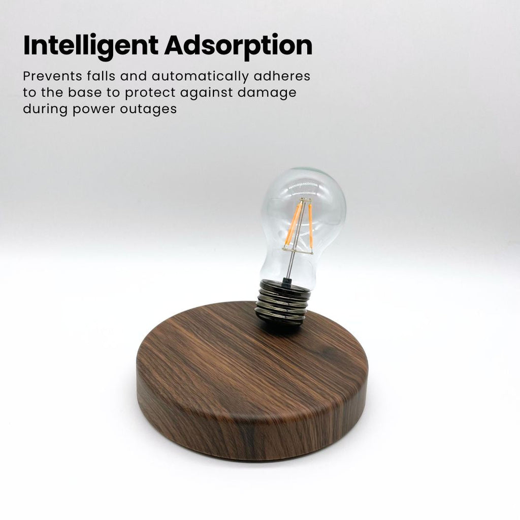 Magic Levitating Lamp: Retro Bulb