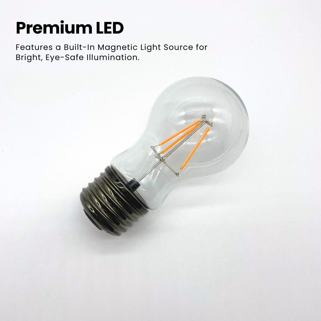 Magic Levitating Lamp: Retro Bulb