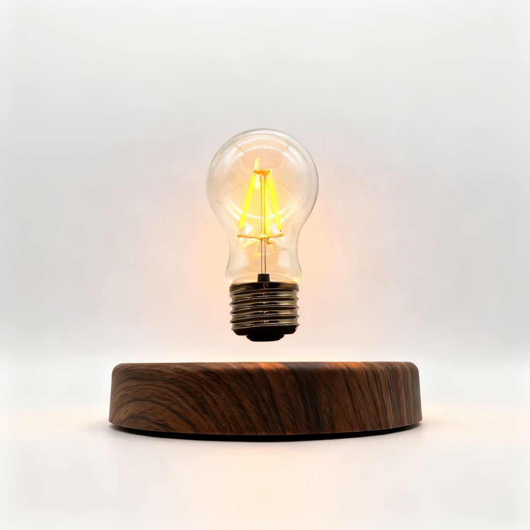 Magic Levitating Lamp: Retro Bulb