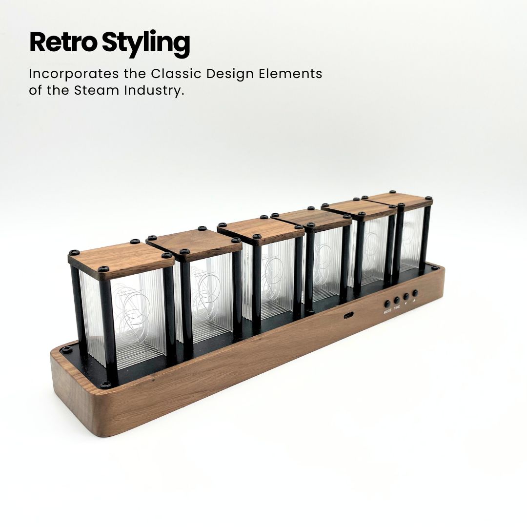 Nixie Tube Clock: Retro