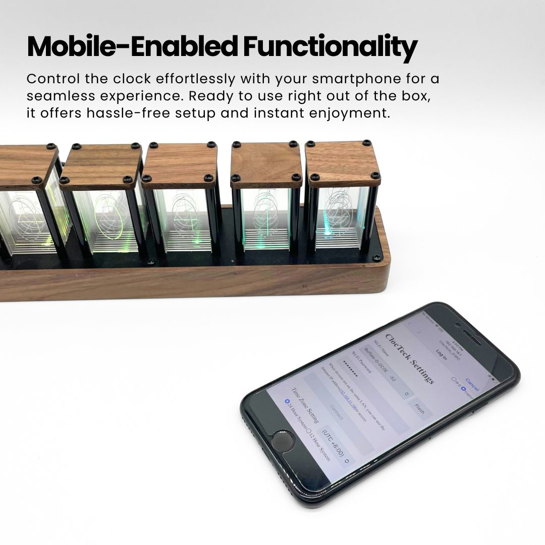 Nixie Tube Clock: Retro