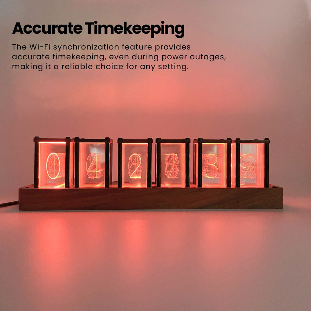 Nixie Tube Clock: Retro