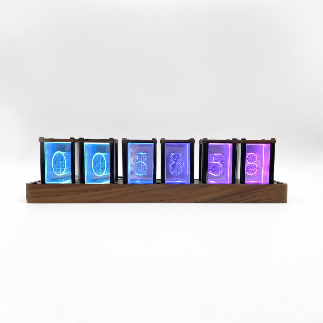 Nixie Tube Clock: Retro