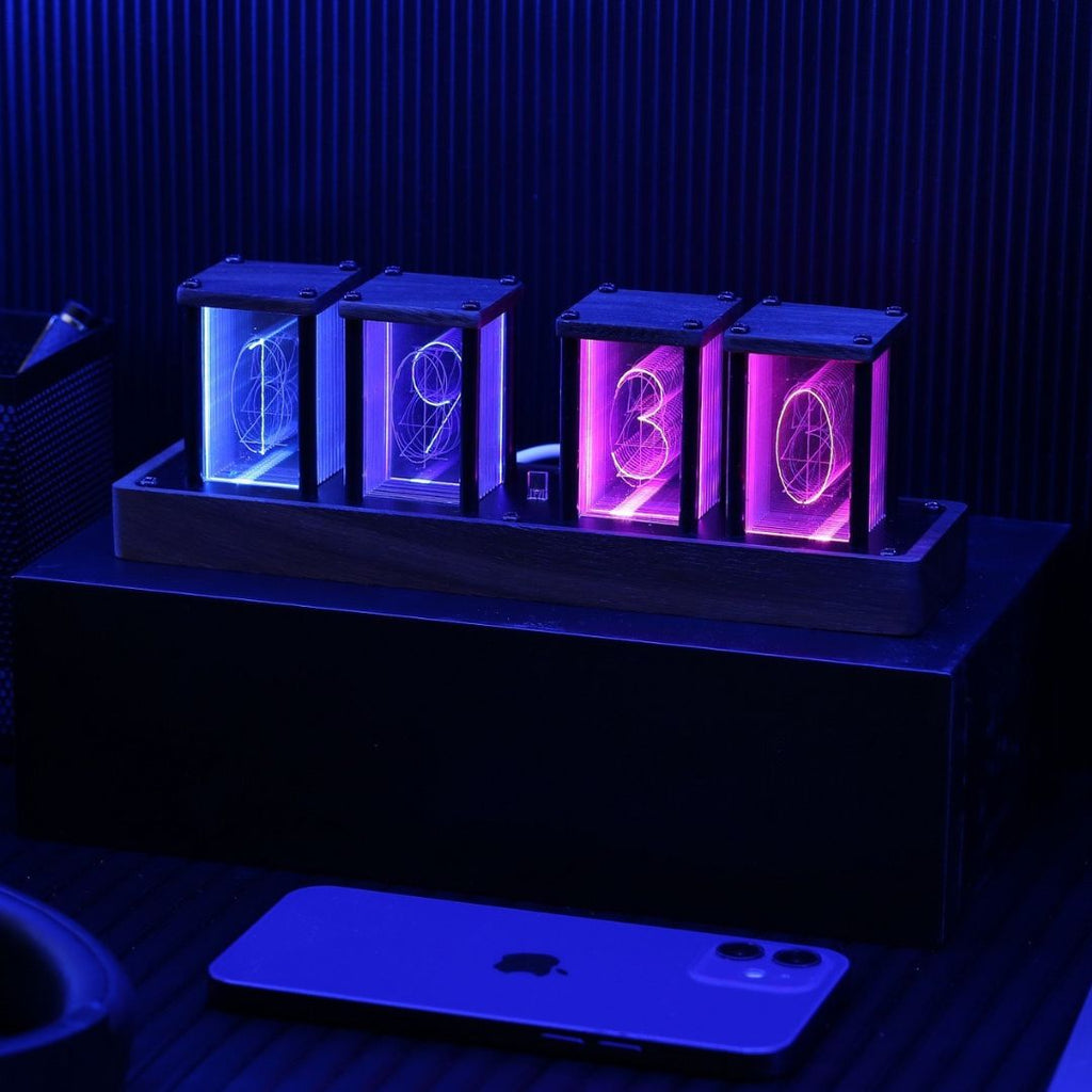 Nixie Tube Clock: Retro