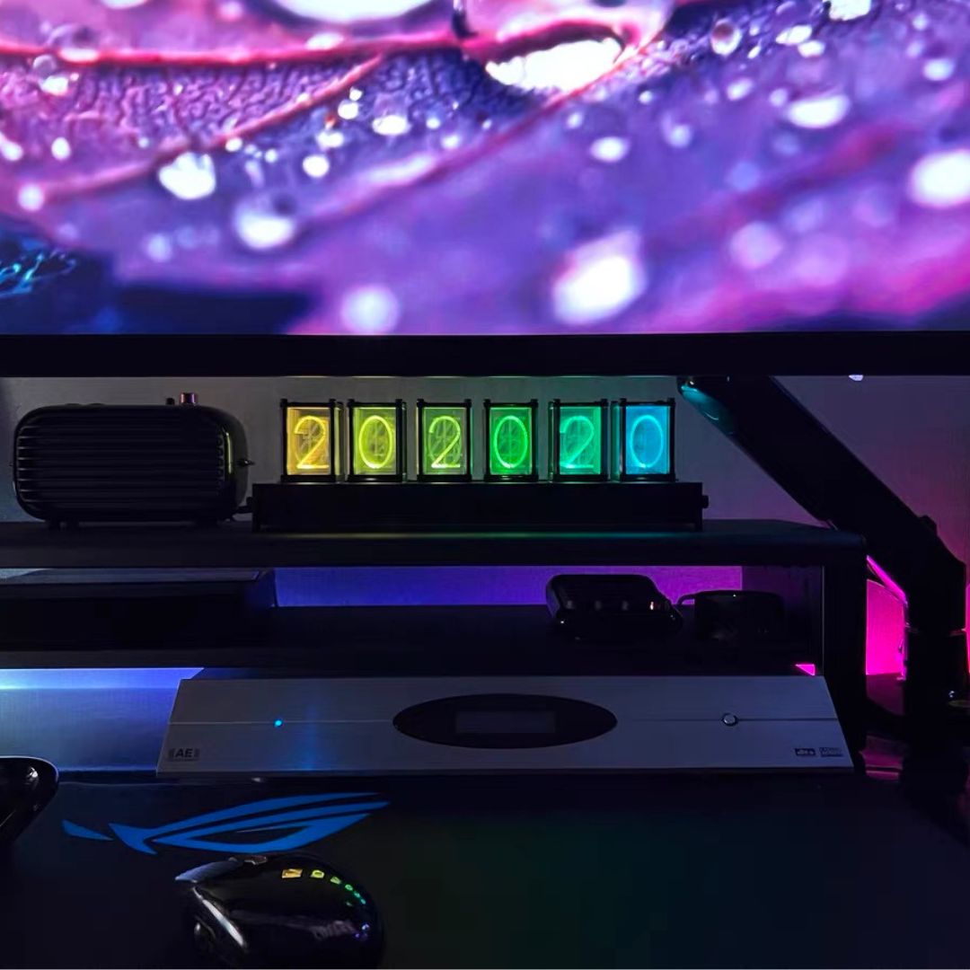 Nixie Tube Clock: Retro